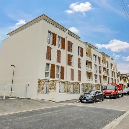 Appartement F2 De Haut Standing En Hypercentre Avec Jardin Prive A 270 M De La Gare De Mantes ! Eksteriør billede